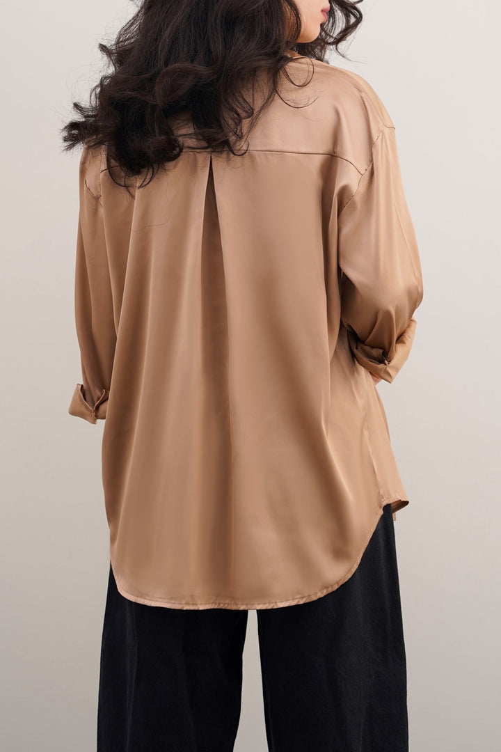 BASIC SILK SHIRT