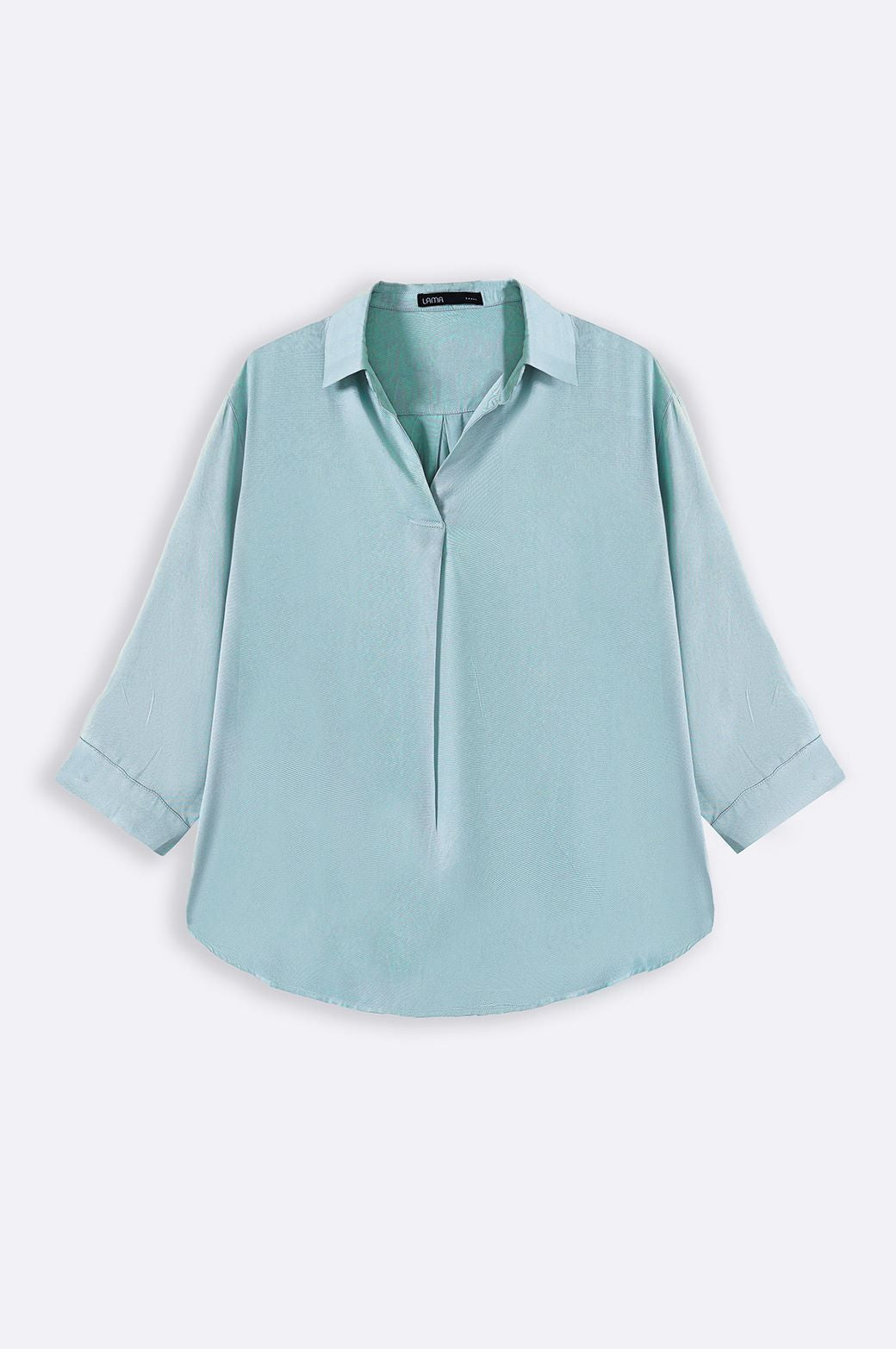 GREEN EVERYDAY PLEATED BLOUSE