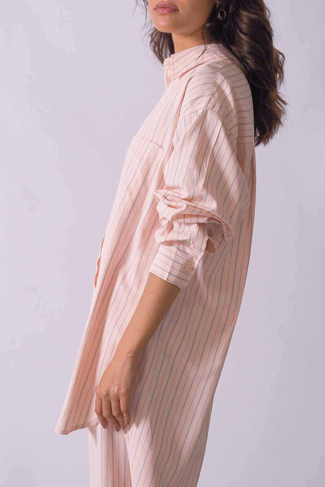 PINK JACKIE OVERSIZED SHIRT