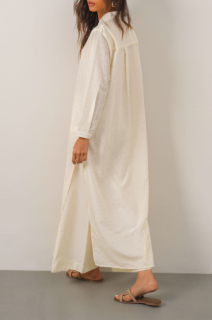 WHITE PARTY LONG TUNIC
