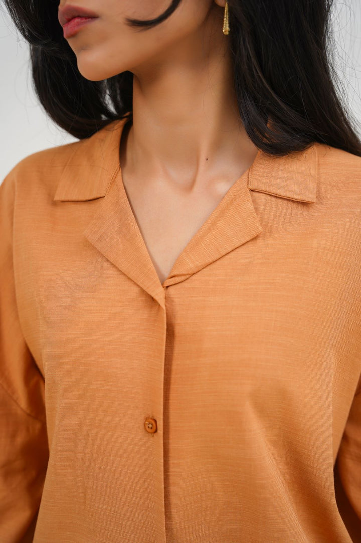 CAMEL SAFARI SHIRT