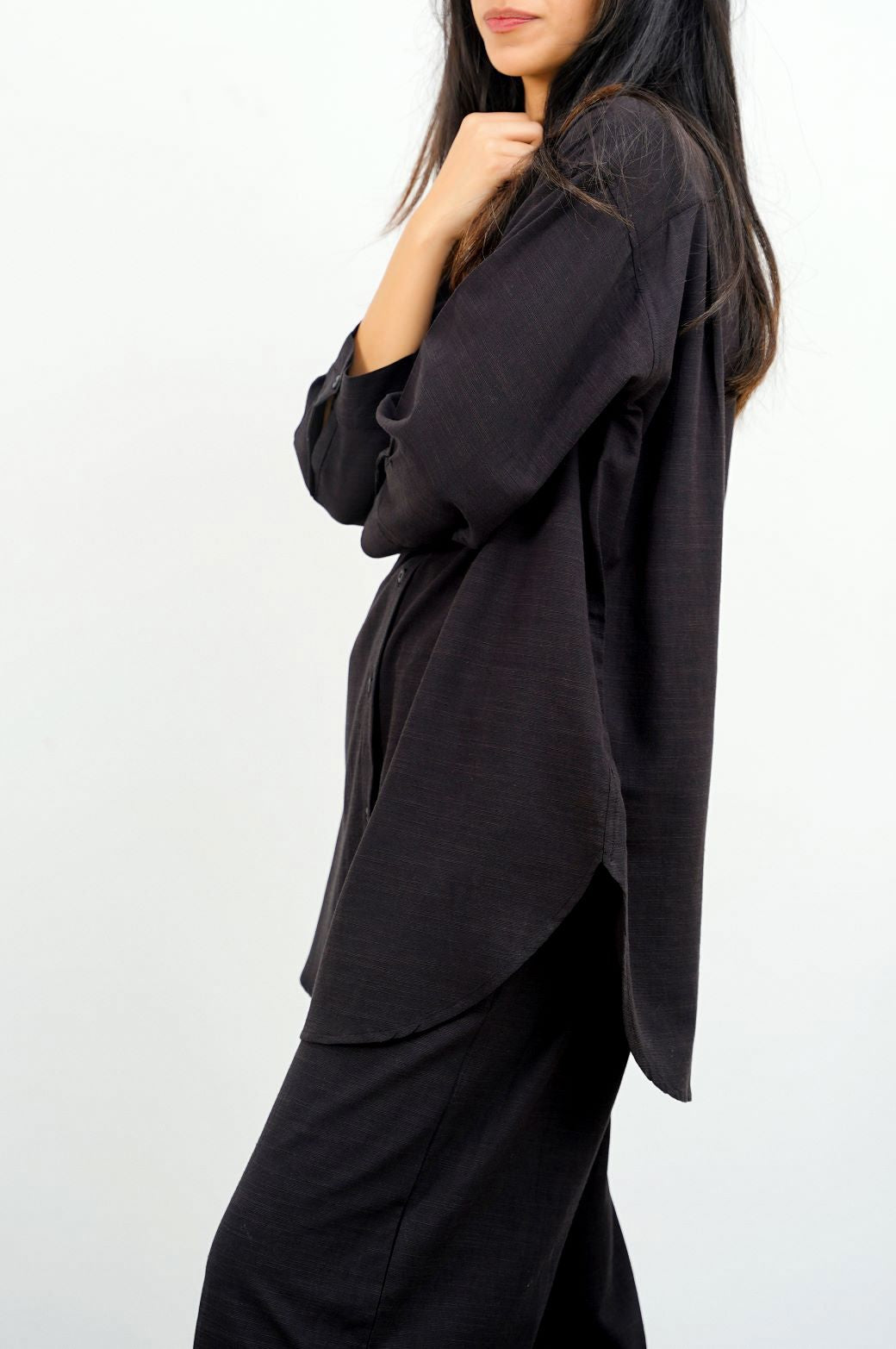 BAND COLLAR SHIRT – Lama Retail