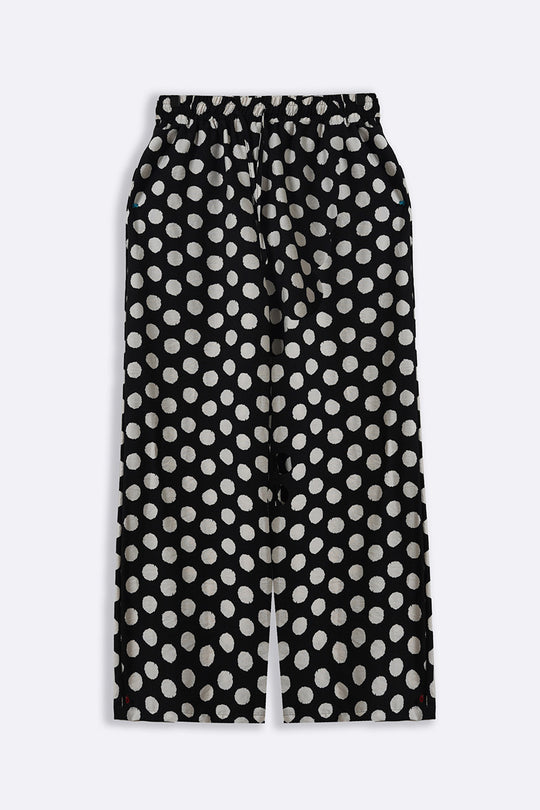 BLACK MIDNIGHT MOON PANTS