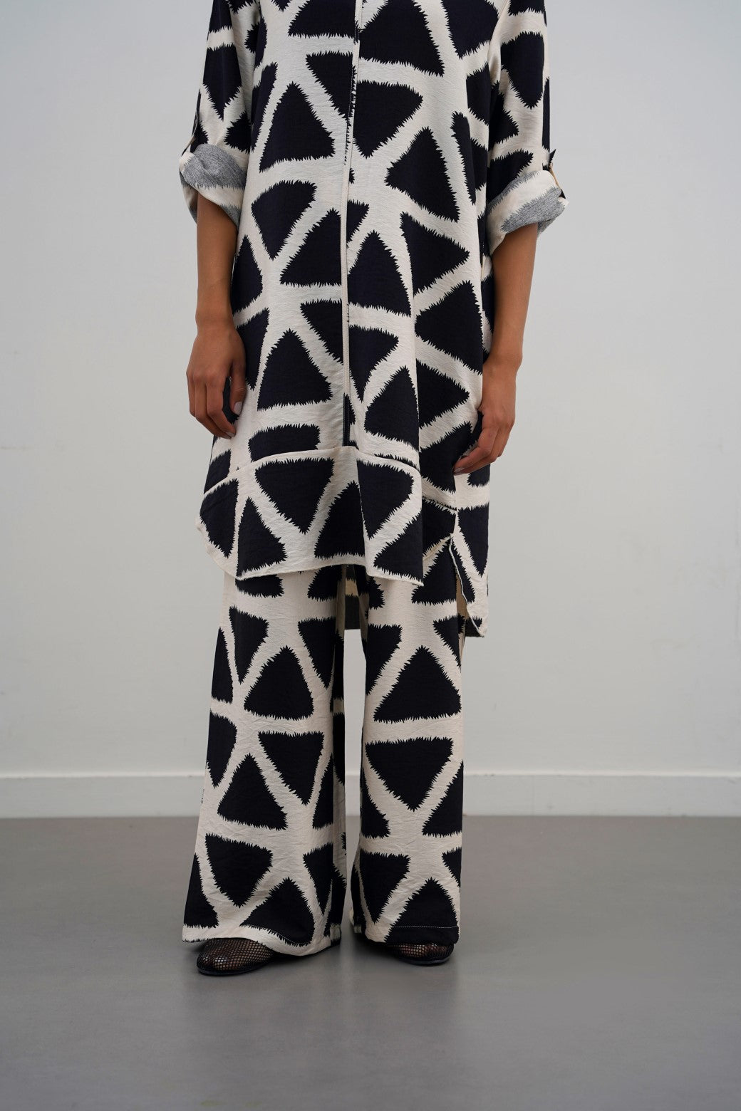 【SATIIIZ】Tukeu Patch Pigment Pants SATIIIZ】Tukeu Patch Pigment Pants (SATiiiZ/パンツ・ボトムス