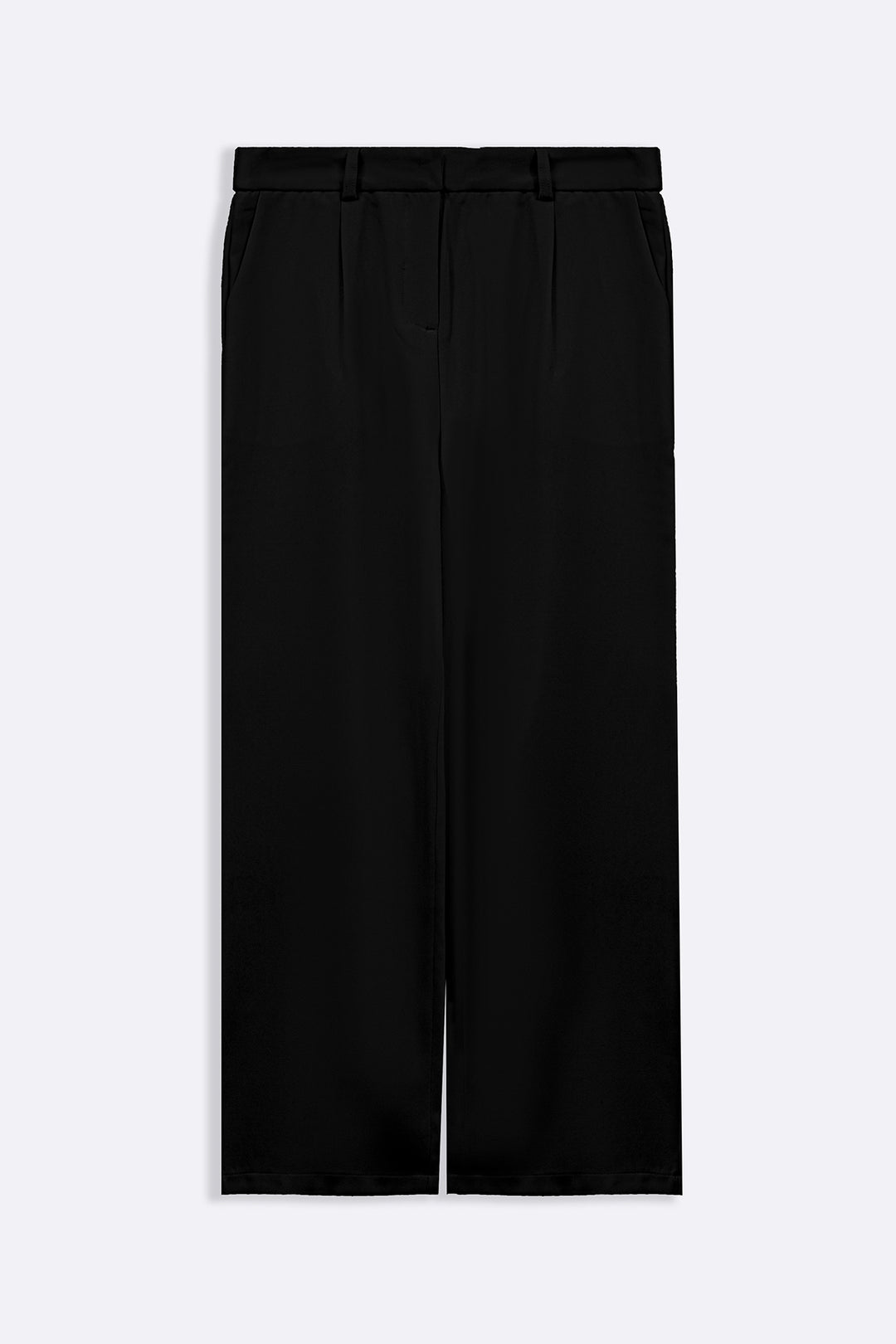 BLACK ANKLE TAILORED TROUSERS