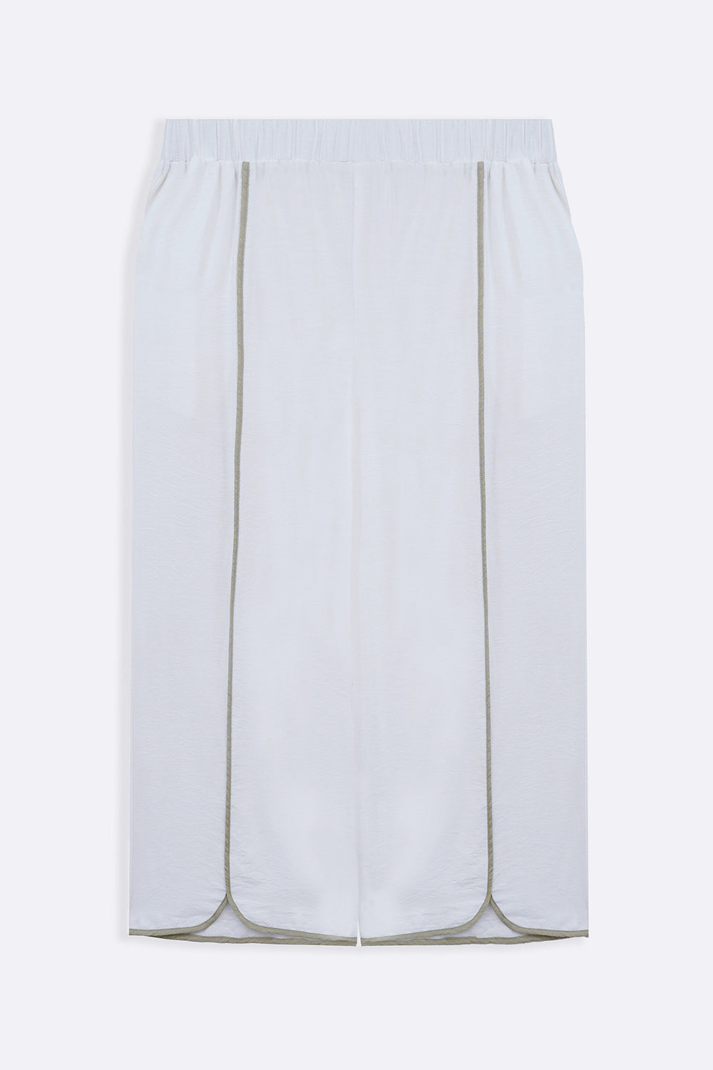 WHITE CLOVER SILKY CULOTTES
