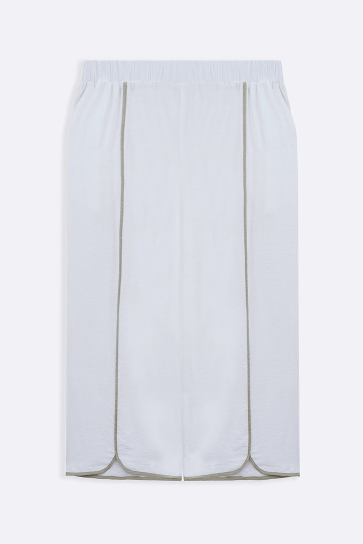WHITE CLOVER SILKY CULOTTES