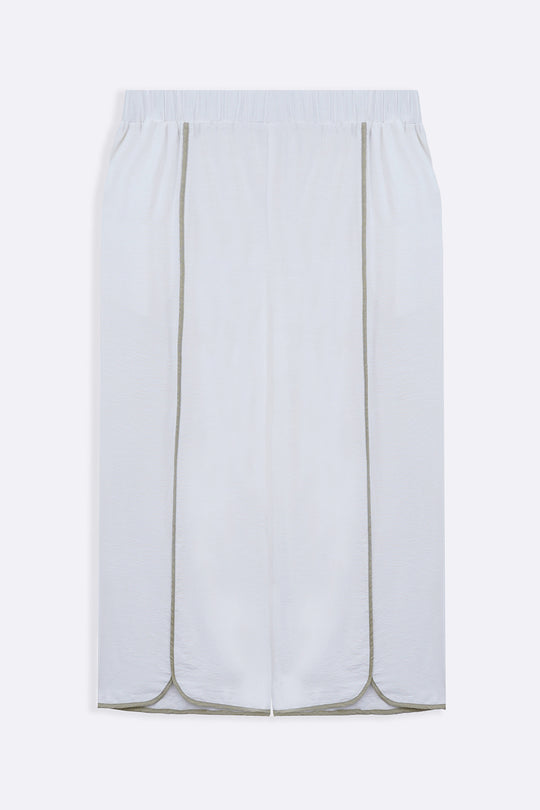 WHITE CLOVER SILKY CULOTTES