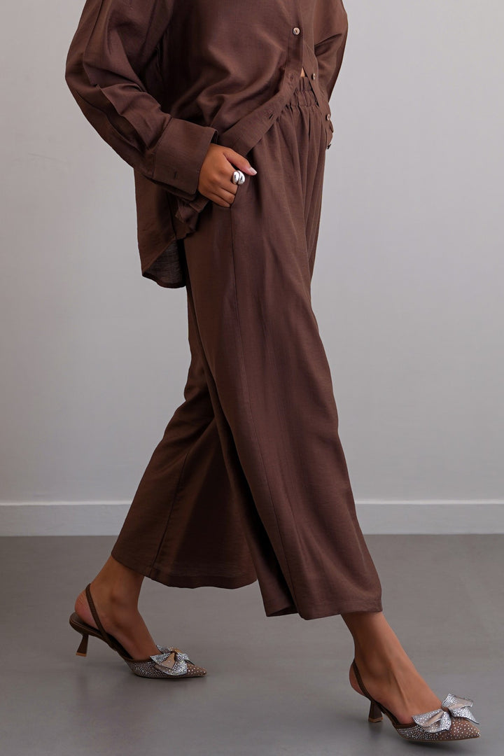 CHOCOLATE BASIC BREEZE CULOTTES