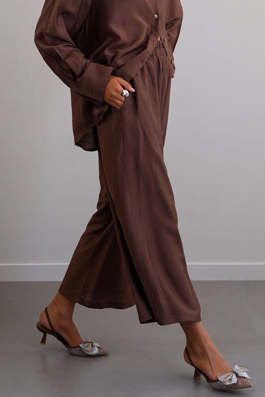 CHOCOLATE BASIC BREEZE CULOTTES