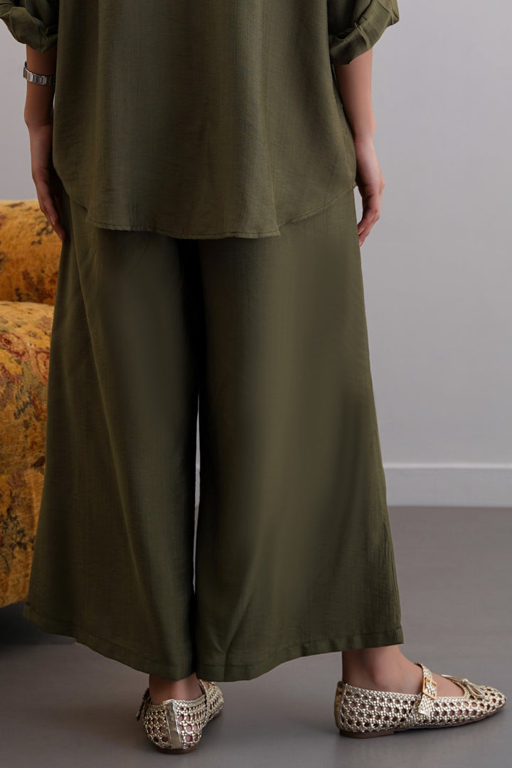 GREEN BASIC BREEZE CULOTTES