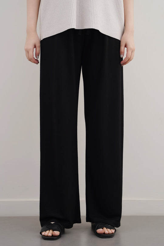 BLACK IN A CLOUD TROUSERS