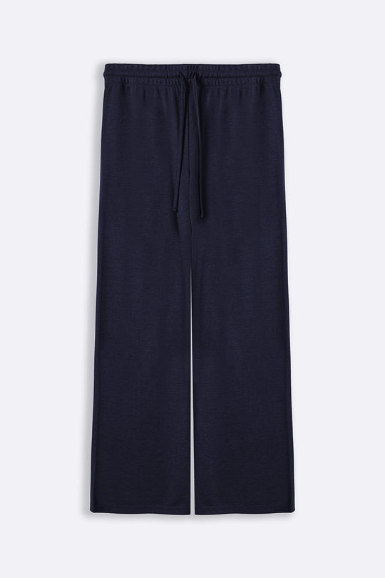 NAVY IN A CLOUD TROUSERS