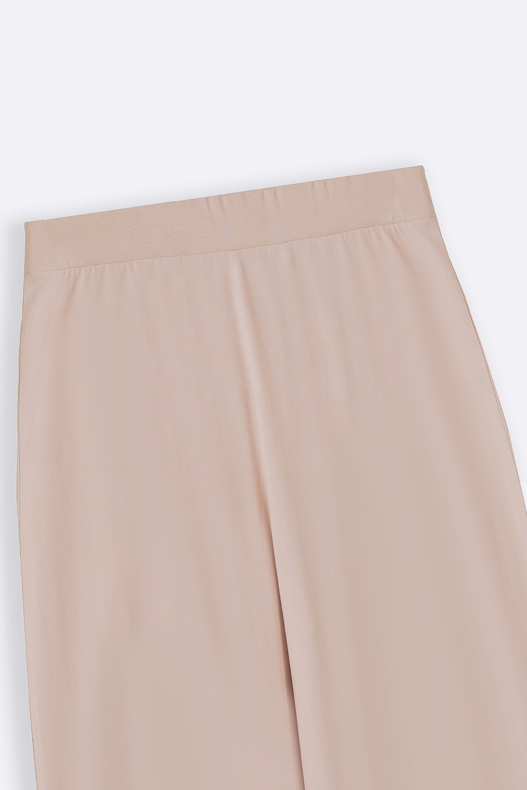 IVORY CROPPED WIDE PANTS