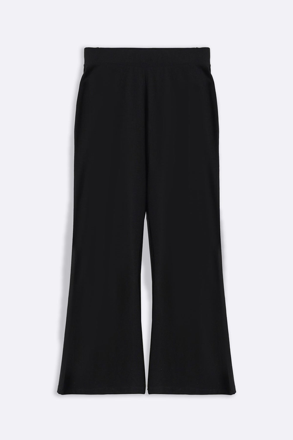 BLACK WIDE LEG PANTS