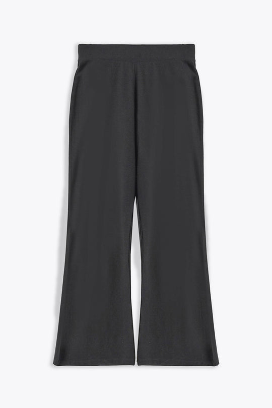 CHARCOAL WIDE LEG PANTS