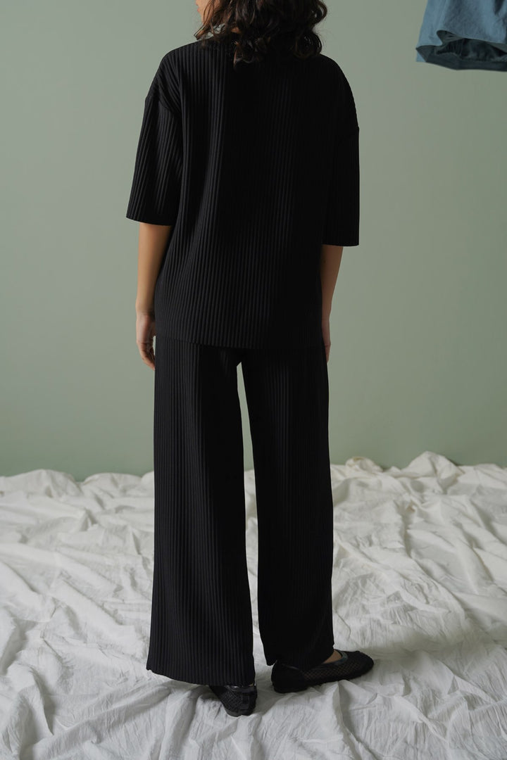 BLACK LINEA STRETCHY TROUSERS