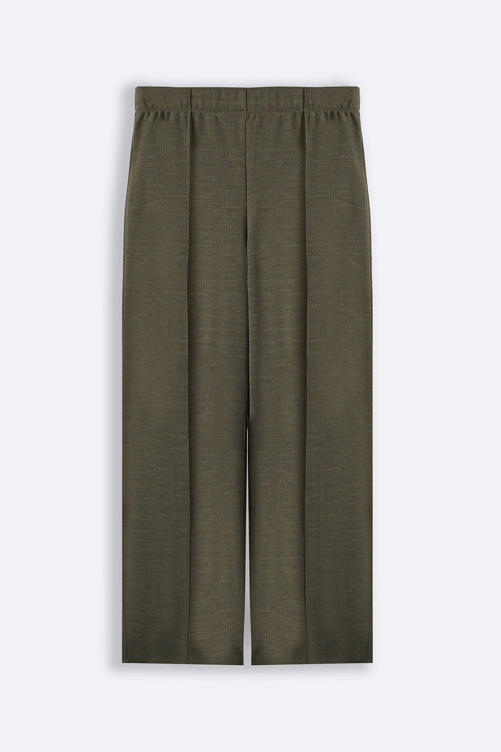 STRETCHY PANTS WITH PLEAT