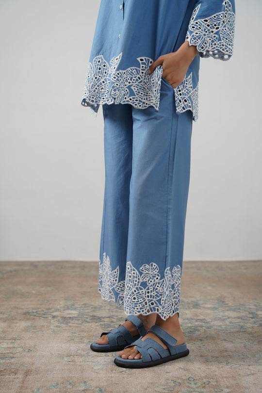BLUE BLUE SAKURA CULOTTES