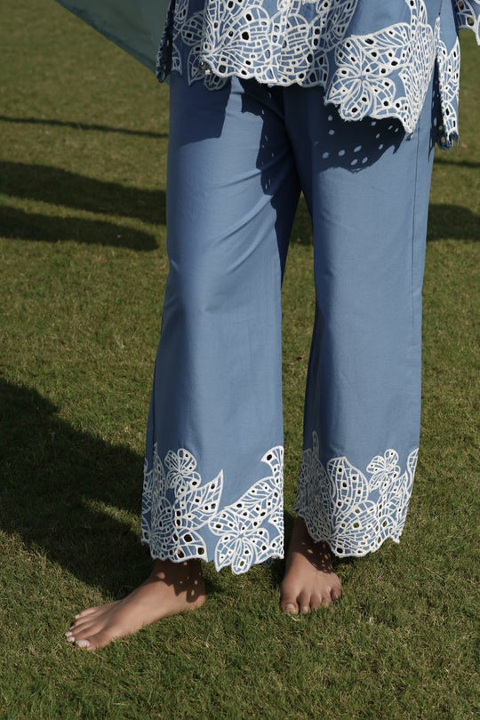 BLUE BLUE SAKURA CULOTTES