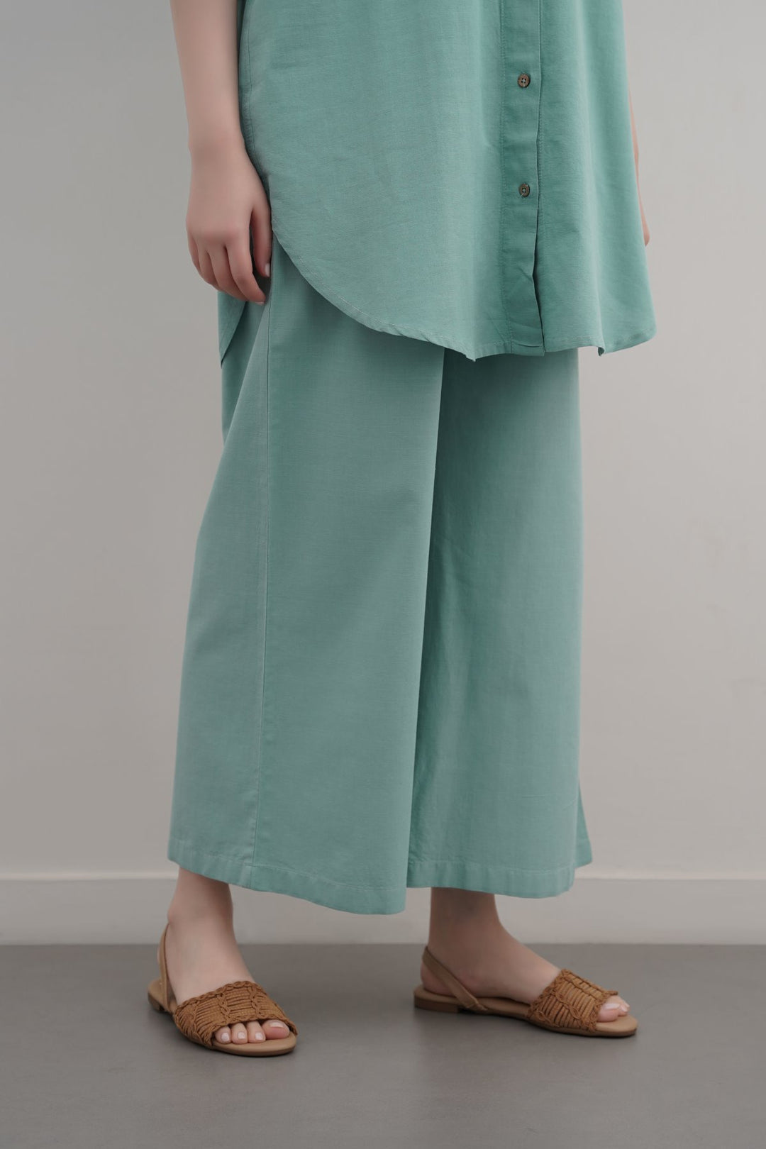 ESSENTIAL COTTON CULOTTES