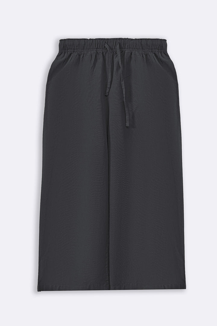 MOUSE GREY ESSENTIAL COTTON CULOTTES