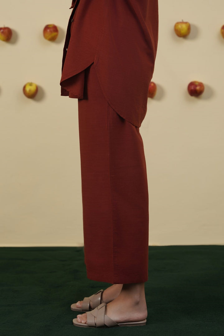 RUST ESSENTIAL COTTON CULOTTES