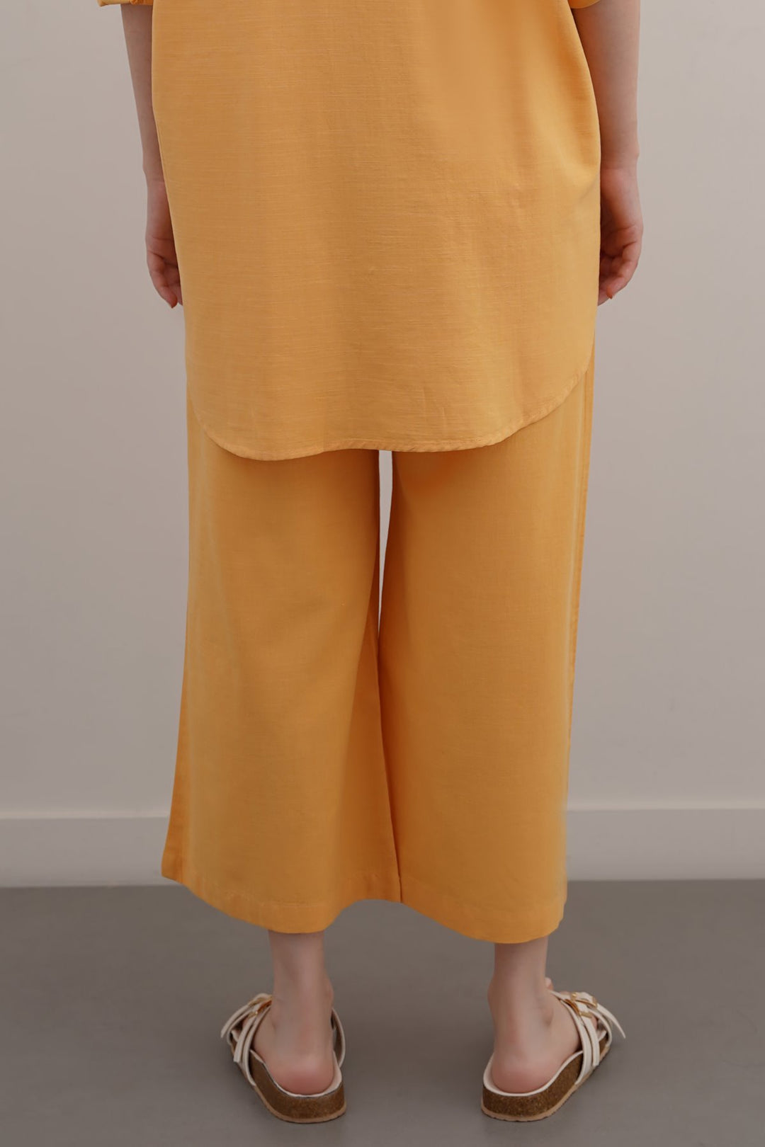 ESSENTIAL COTTON CULOTTES