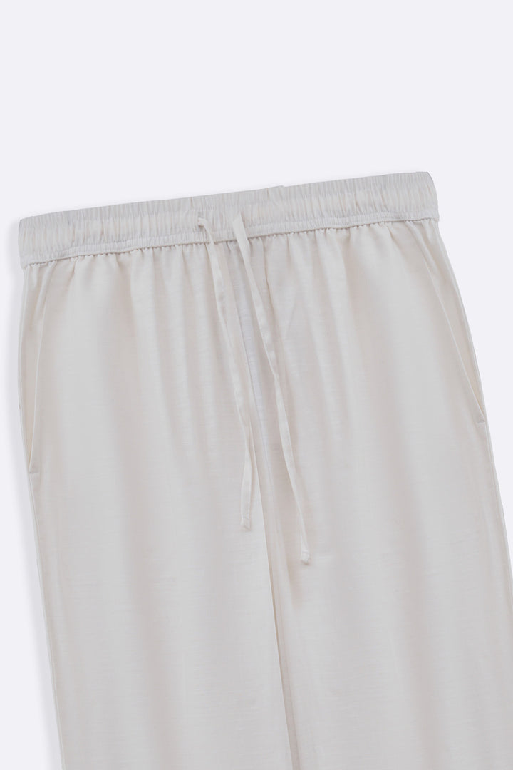 WHITE ROSATINI PANTS