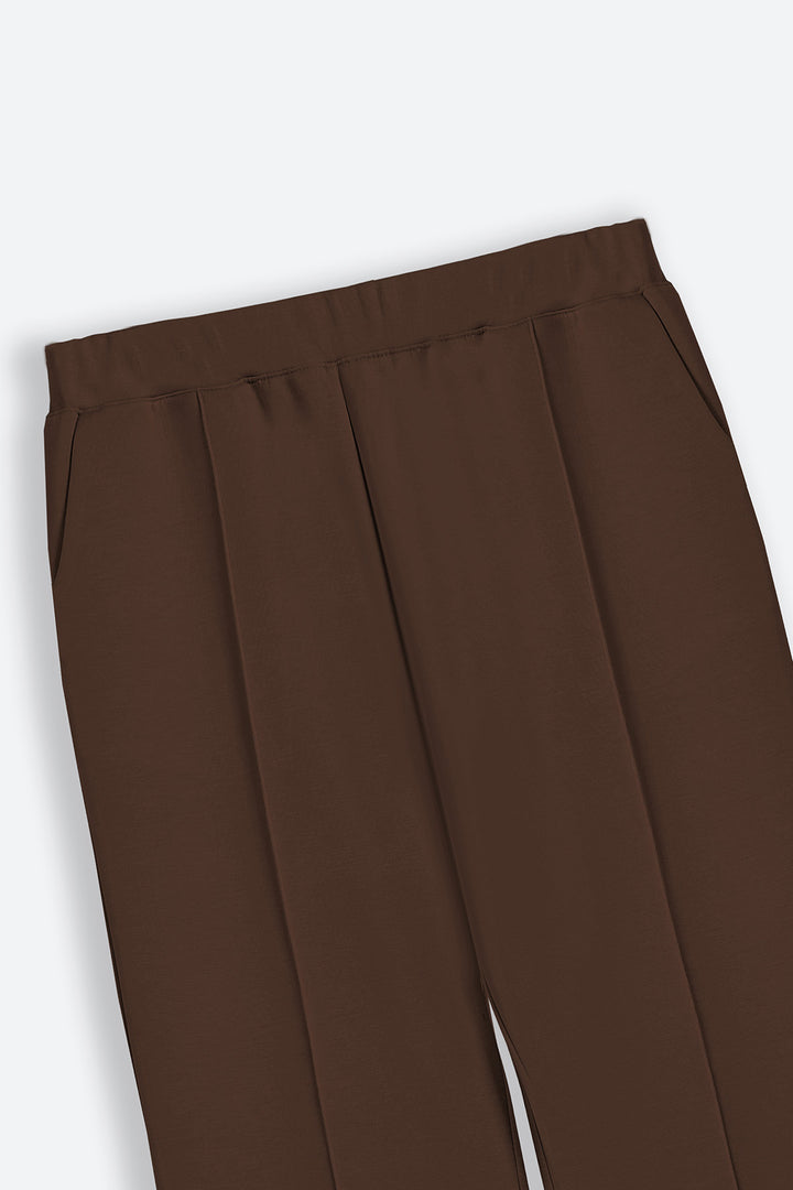 STRAIGHT-FIT TROUSERS