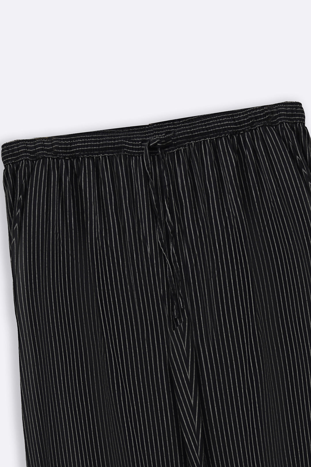BLACK CURVE STRIPED CULOTTES