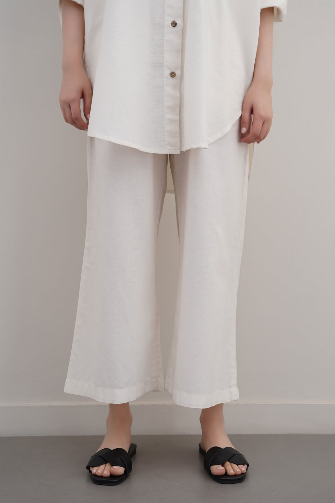 ESSENTIAL COTTON CULOTTES