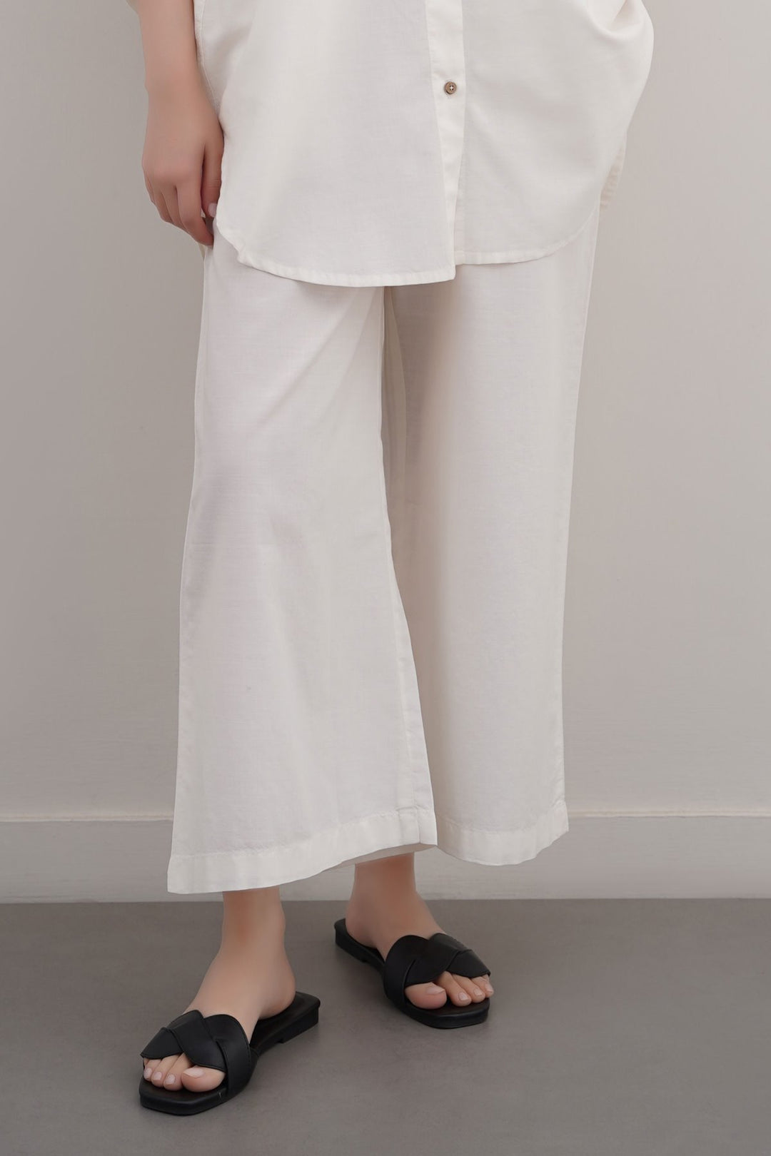 ESSENTIAL COTTON CULOTTES