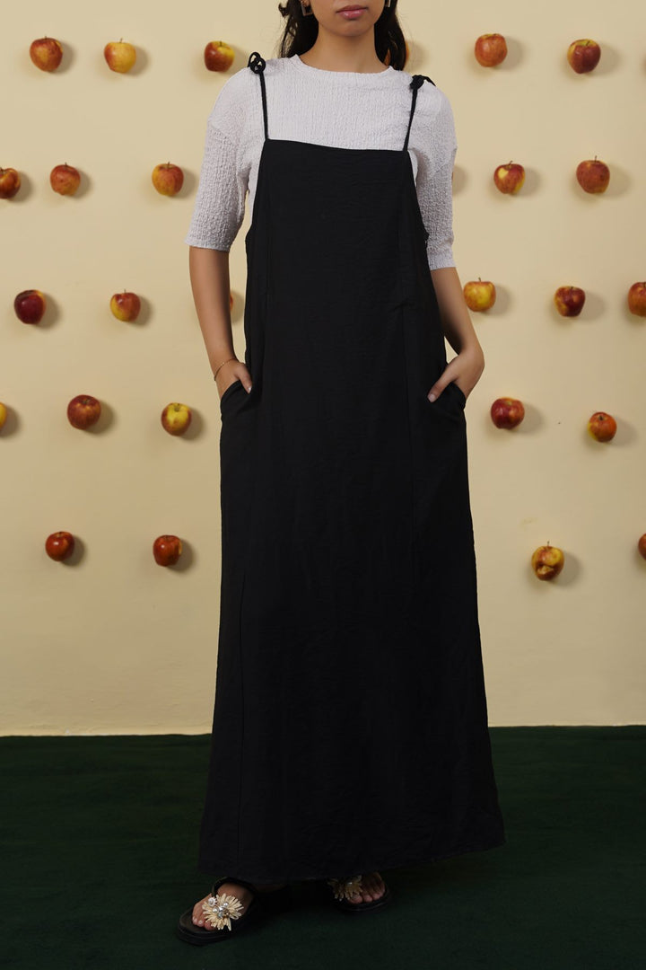 BLACK ANGELINA MAXI DRESS