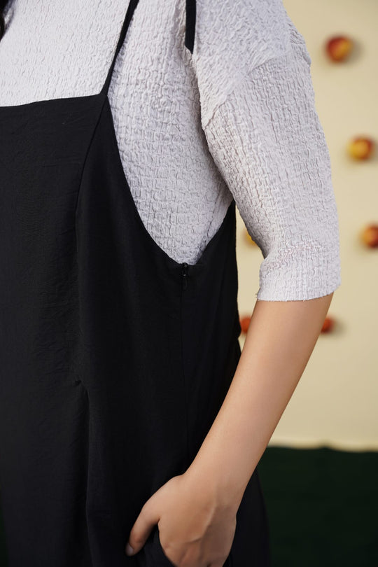 BLACK ANGELINA MAXI DRESS
