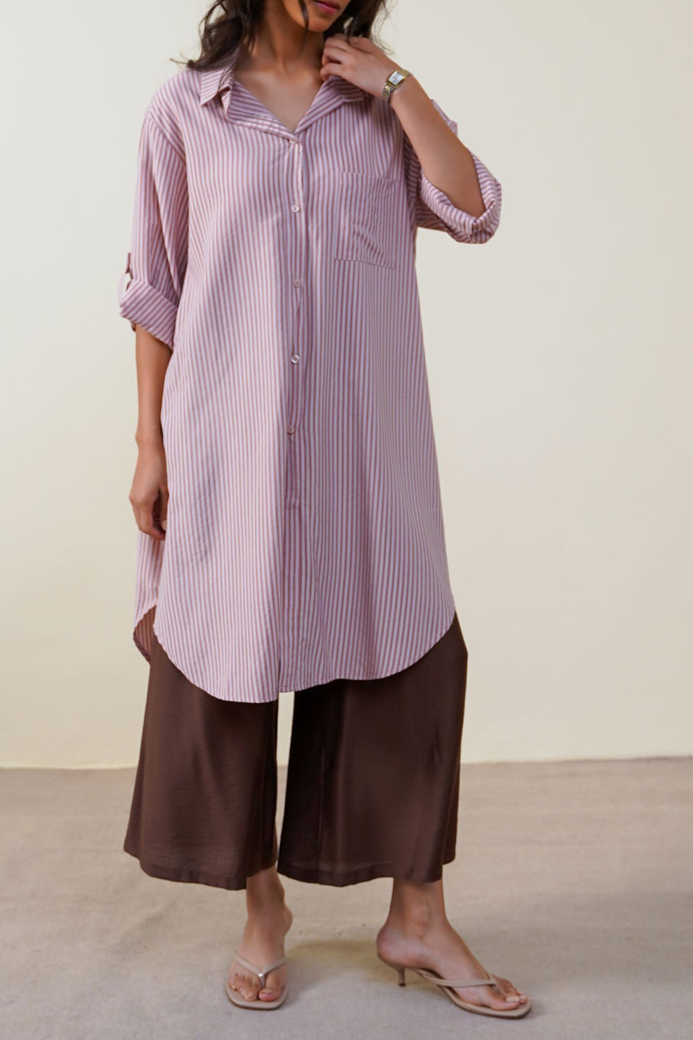 PINK LUNCH & BROWSE TUNIC