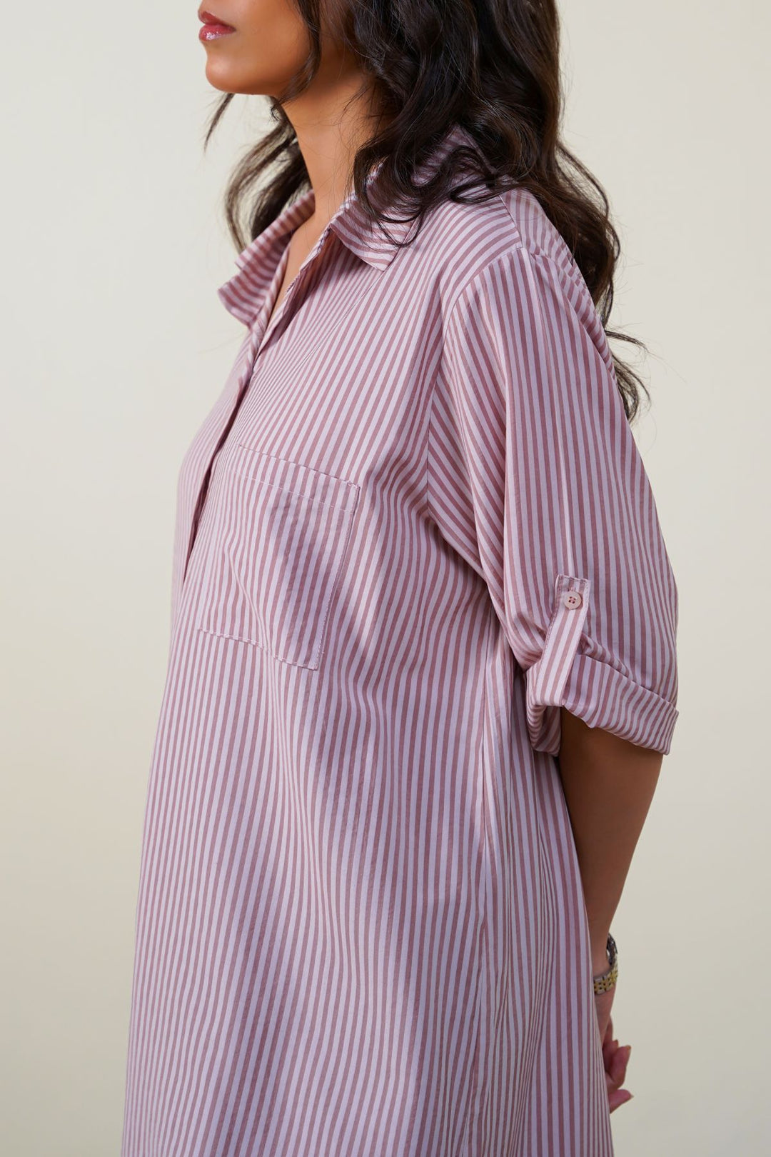 PINK LUNCH & BROWSE TUNIC