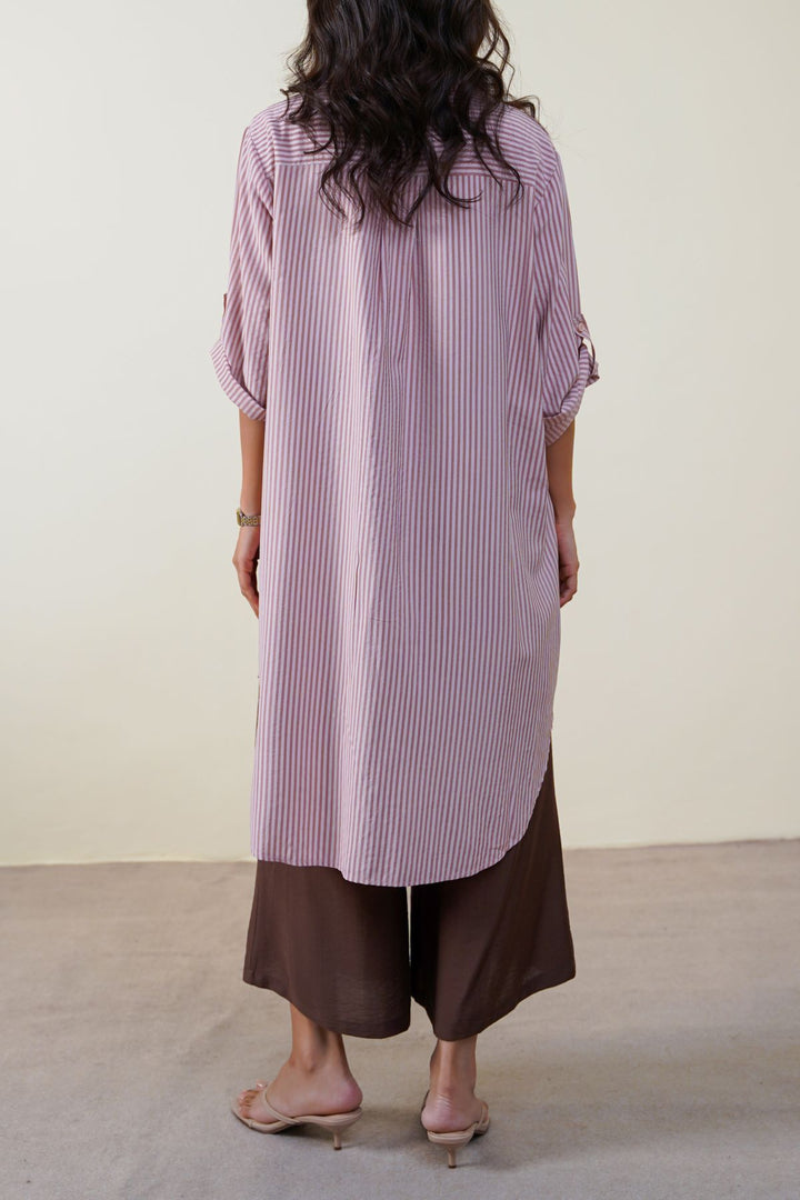 PINK LUNCH & BROWSE TUNIC