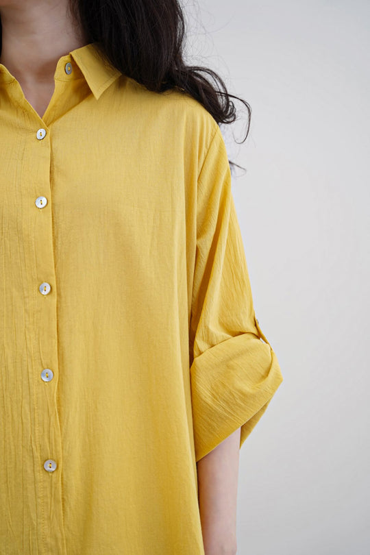 CYBER LIME ORGANIC COTTON TUNIC