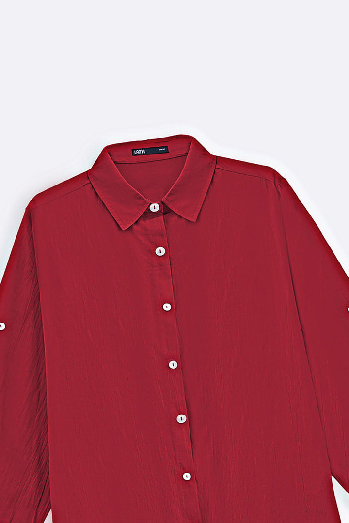 MAROON ORGANIC COTTON TUNIC