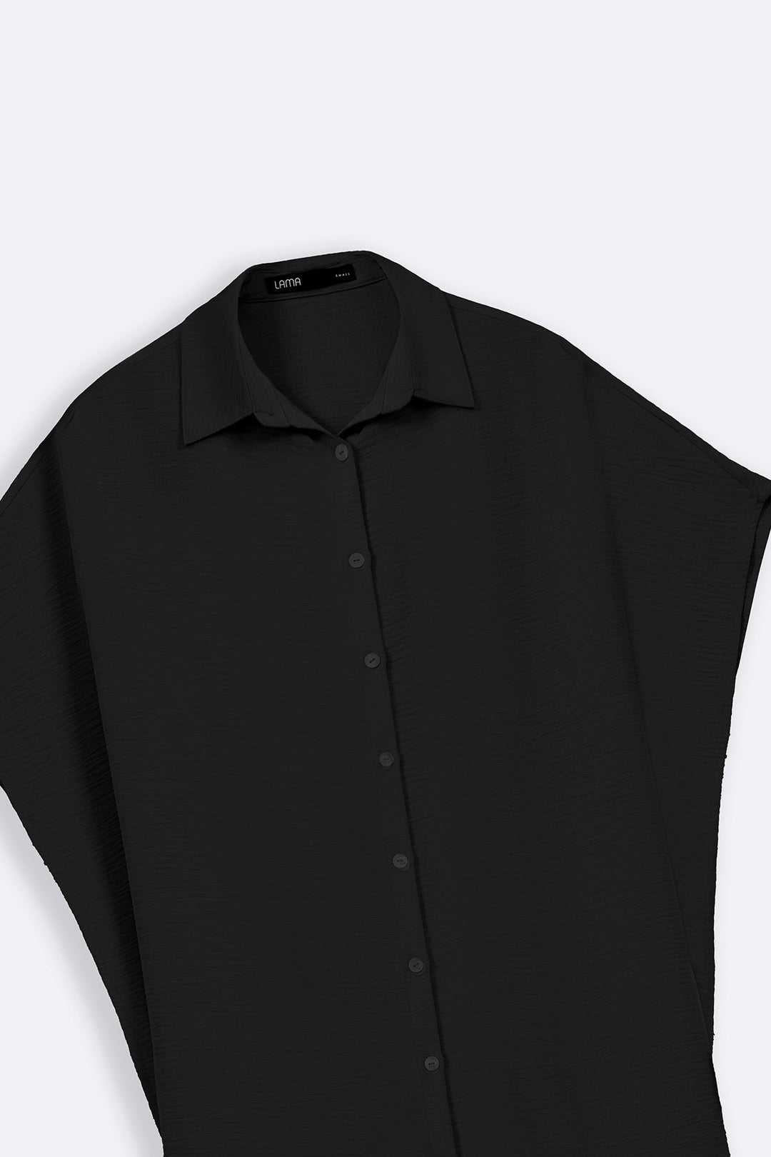 BLACK BATWING KAFTAN-DRESS