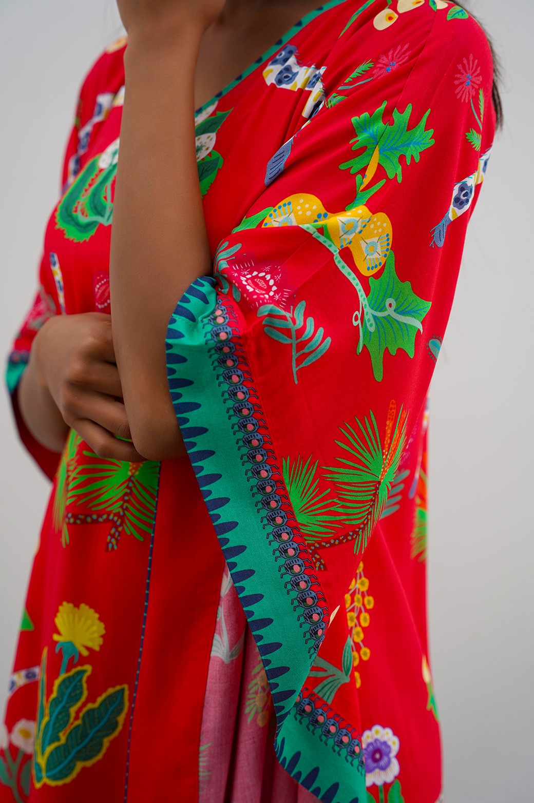 ORANGE SUMMER SORBET KAFTAN