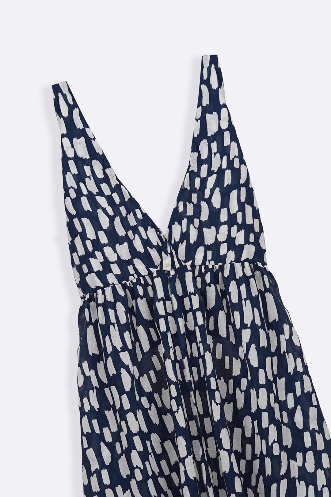 COTTON HALTER DRESS