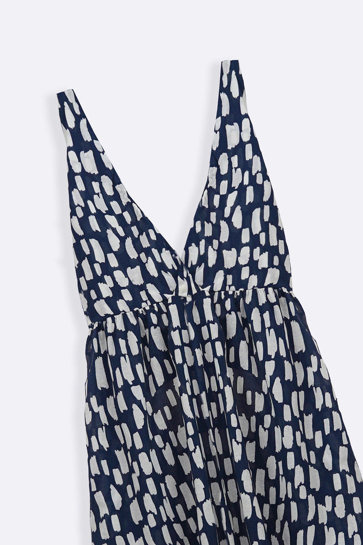 COTTON HALTER DRESS