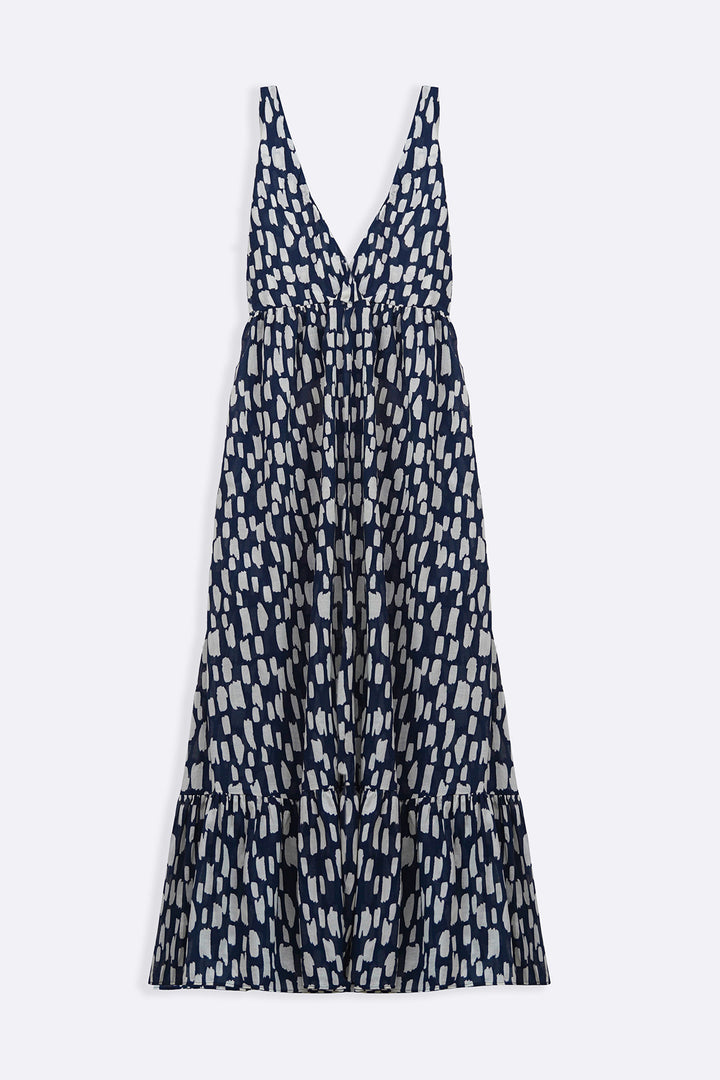 COTTON HALTER DRESS