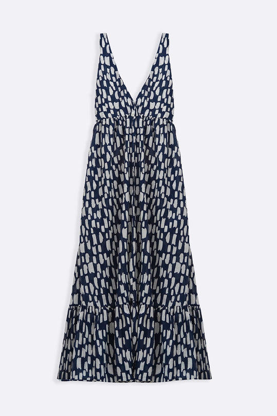 COTTON HALTER DRESS