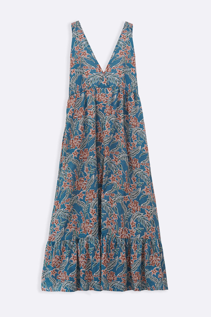 COTTON HALTER DRESS