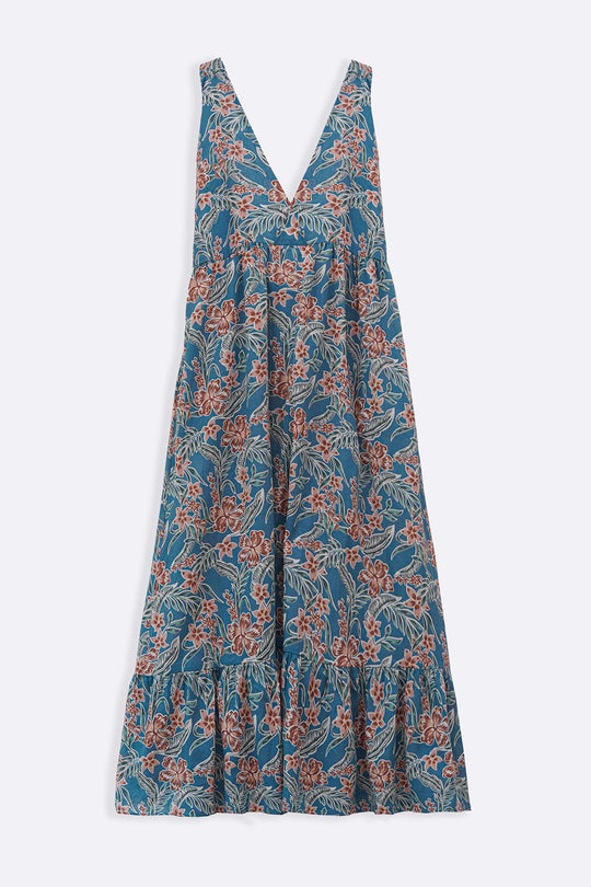 COTTON HALTER DRESS