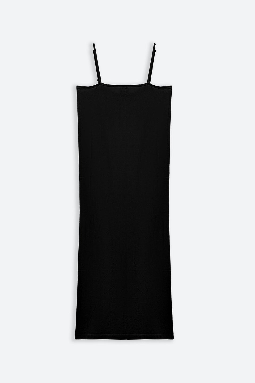 BLACK ESSENTIAL LONG CAMISOLE