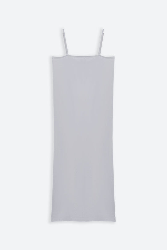 WHITE ESSENTIAL LONG CAMISOLE